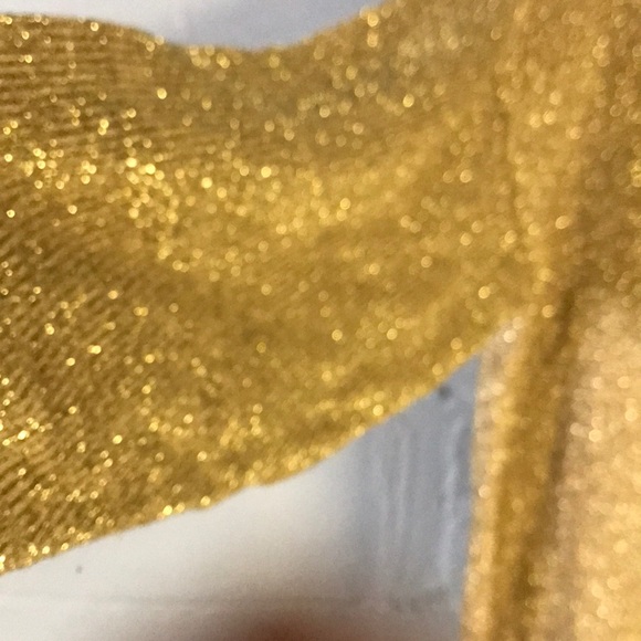 gold sparkly sweater - Picture 4 of 5